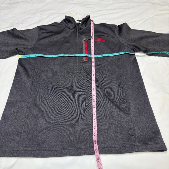 The North Face Canyonlands 1/2-Zip Fleece Pullover Men’s Large Charcoal EUC - Picture 7 of 9